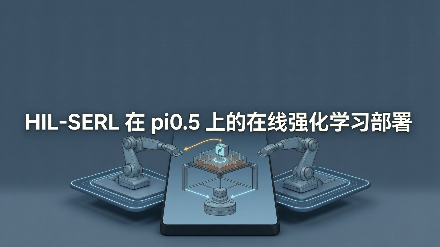 HIL-SERL 在 pi0.5 上的在线强化学习部署